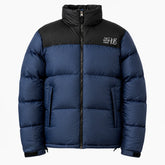 The North Face Hub Blue Mens Puffer Jacket – Mens Insulated Winter Jacket / Nuptse Puffer Jacket 1996 Retro Coat