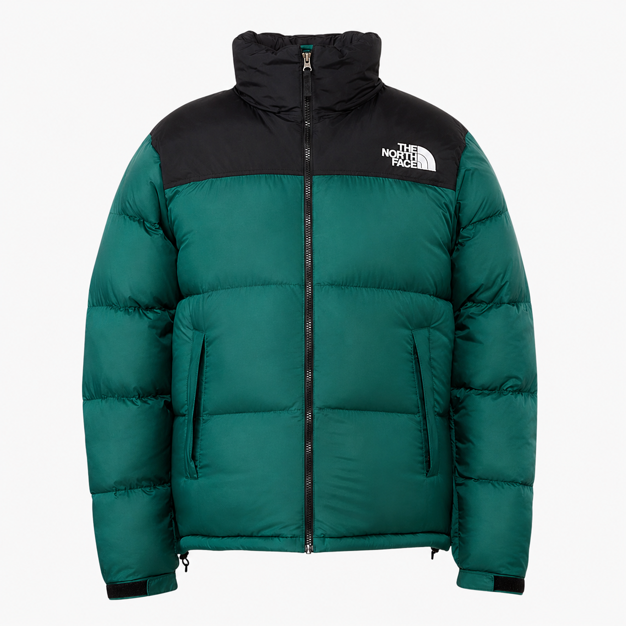 The North Face Nuptse 700 Puffer Jacket | Green and Black 1996 Retro Down Coat | Unisex Winter Streetwear | Warm Snow Jacket | Gift for Him / Her