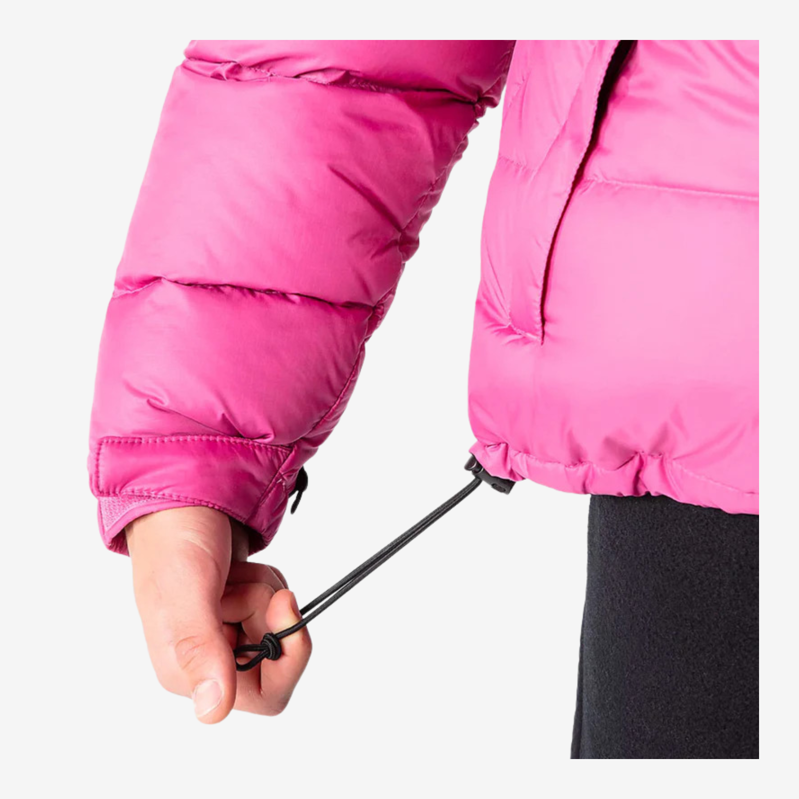 The North Face Nuptse 700 Puffer Jacket | Black Pink 1996 Retro Down Coat | Unisex Winter Streetwear | Warm Snow Jacket | Gift for Him / Her