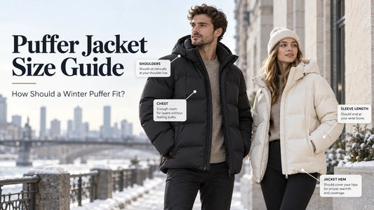 Puffer Jacket Size Guide: How Should a Winter Puffer Fit?