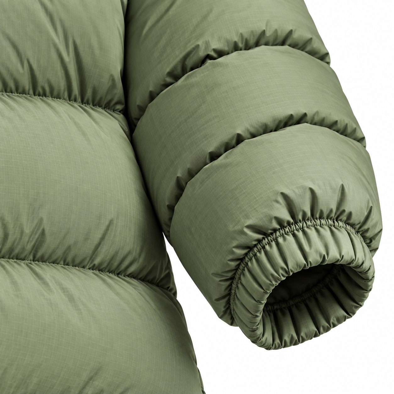 The North Face Hub Bark Mist Mens Puffer Jacket – Mens Insulated Winter Jacket / Nuptse Puffer Jacket 1996 Retro Coat