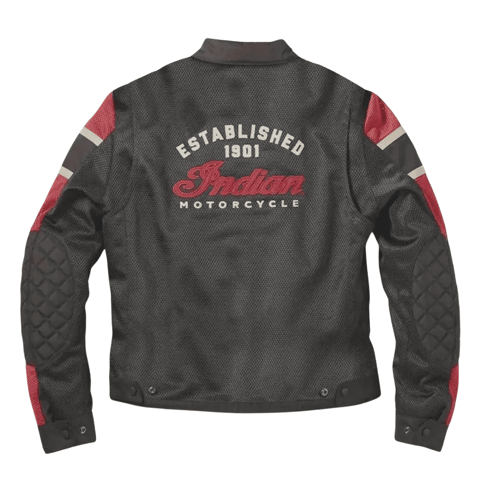 Indian Motorcycle Arlington Mesh Jacket Lightweight Breathable Biker Riding Coat