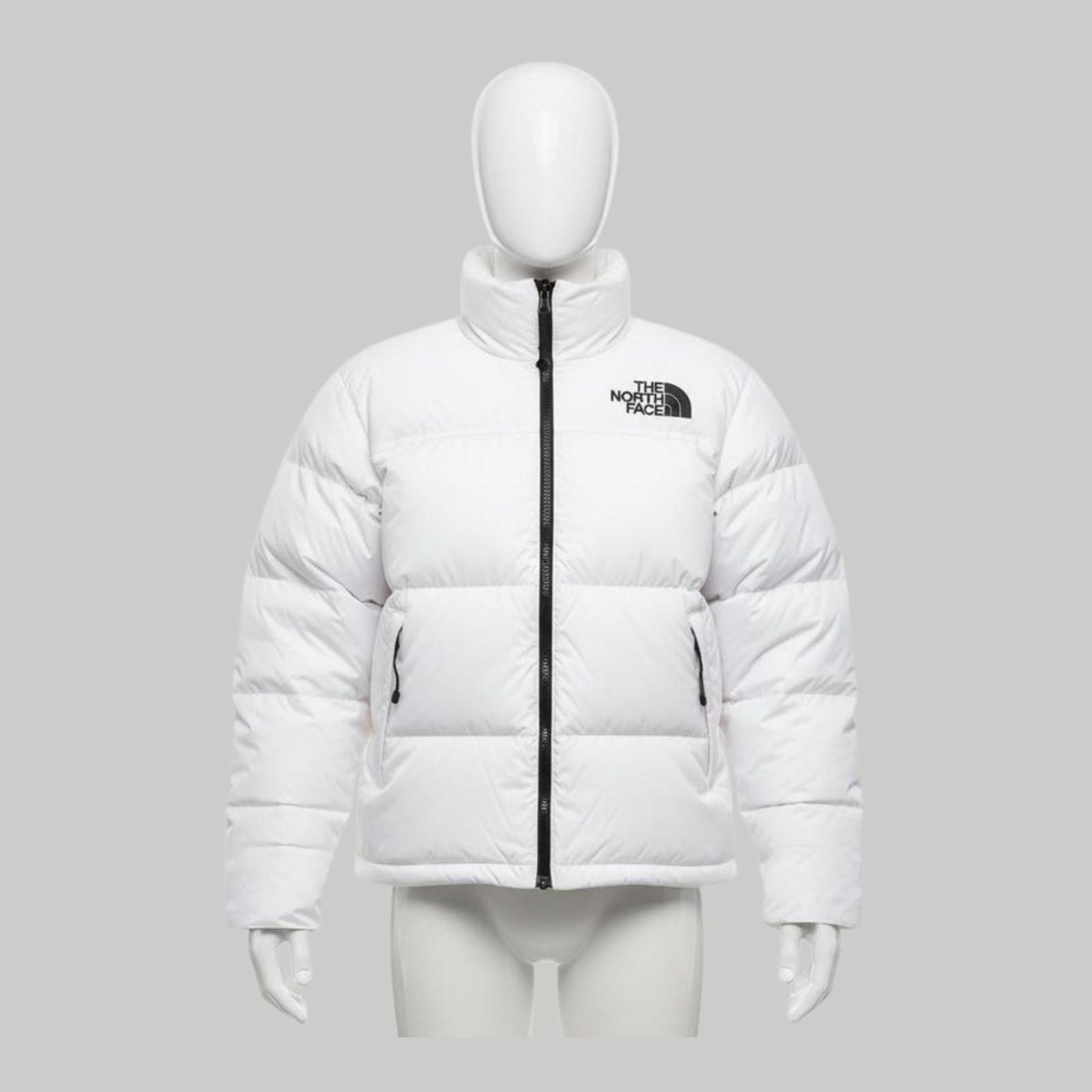 The North Face Nuptse 700 Puffer Jacket | White 1996 Retro Down Coat | Unisex Winter Streetwear | Warm Snow Jacket | Gift for Him / Her