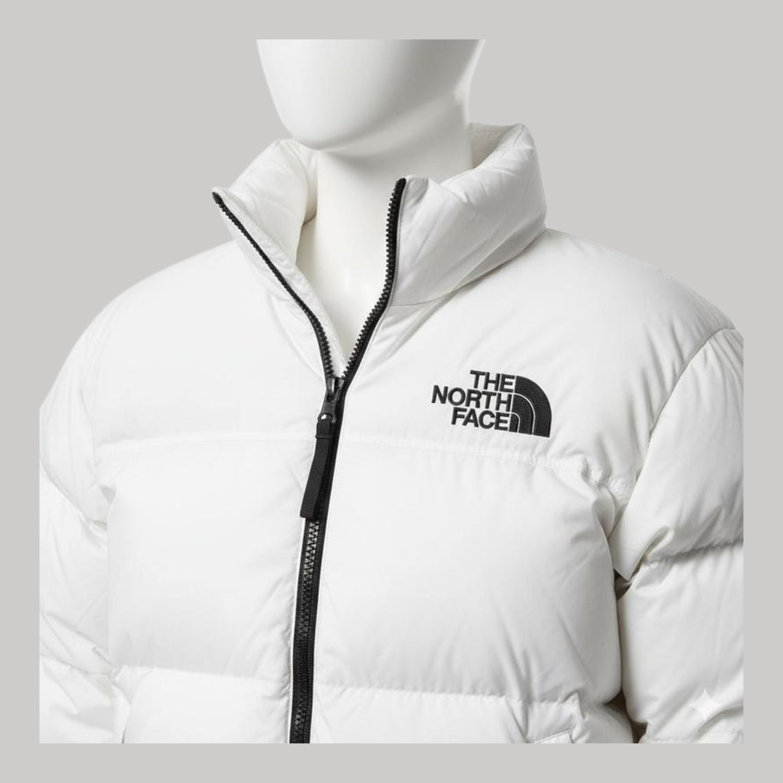 The North Face Nuptse 700 Puffer Jacket | White 1996 Retro Down Coat | Unisex Winter Streetwear | Warm Snow Jacket | Gift for Him / Her